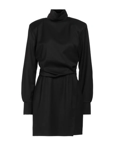 Jijil Woman Mini Dress Black Size 8 Polyester, Viscose, Elastane In Black