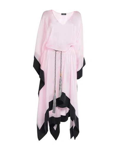 Moeva Woman Cover-up Pink Size Onesize Silk