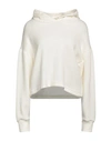 Le Streghe Woman Sweater Cream Size S Viscose, Polyester, Polyamide, Elastane In White