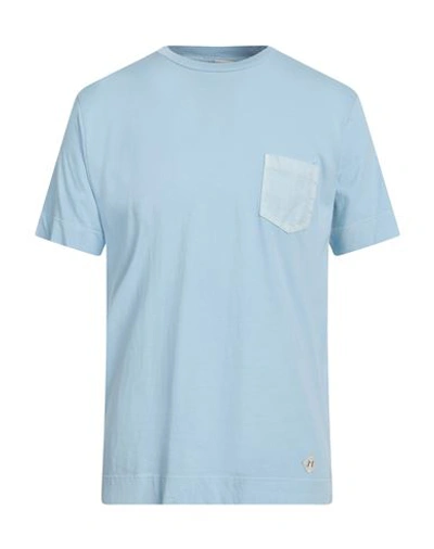 Molo Eleven Man T-shirt Sky Blue Size Xl Cotton
