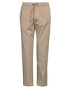 Hinnominate Man Pants Khaki Size Xxl Cotton, Elastane In Beige