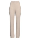 Rebel Queen Woman Pants Beige Size Xs/s Polyamide, Viscose, Wool, Cashmere