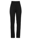 Rebel Queen Woman Pants Black Size M/l Polyamide, Viscose, Wool, Cashmere