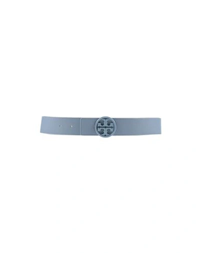Tory Burch Woman Belt Lilac Size L Soft Leather In Purple