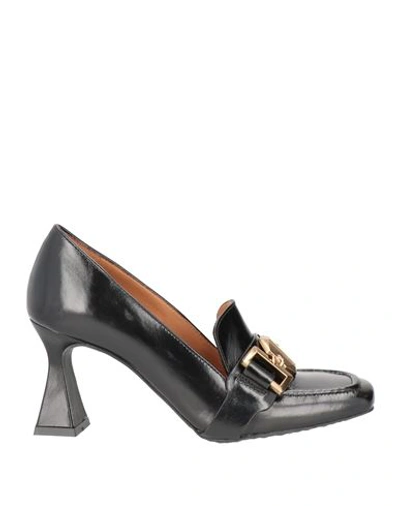 Baṟca Woman Loafers Black Size 8 Soft Leather