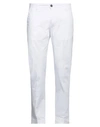 Moro Man Pants White Size 38 Cotton, Elastane