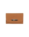 Longchamp Woman Wallet Camel Size - Soft Leather In Beige