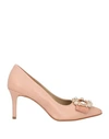 Marian Woman Pumps Pastel Pink Size 10 Soft Leather