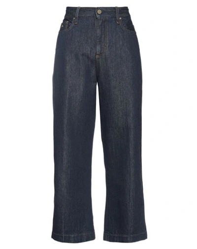 Staff Gallery Woman Jeans Blue Size 29 Cotton, Lycra