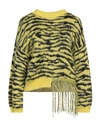 Suoli Woman Sweater Lime Green Size 8 Synthetic Fibers, Wool, Mohair Wool, Viscose, Cashmere