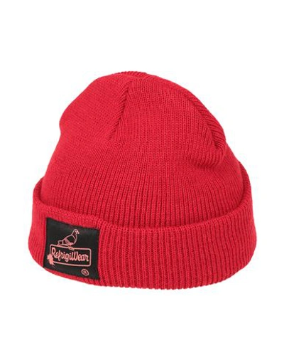 Refrigiwear Staple X  Man Hat Red Size Onesize Acrylic, Wool