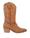 MTNG MTNG WOMAN BOOT TAN SIZE 5 LEATHER