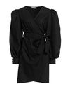 Maria Vittoria Paolillo Mvp Woman Mini Dress Black Size 8 Viscose, Wool, Polyester