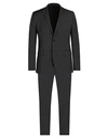 Manuel Ritz Man Suit Lead Size 46 Virgin Wool In Grey