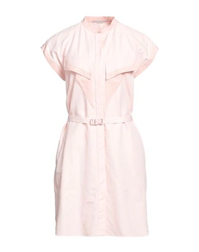 Stella Mccartney Woman Mini Dress Light Pink Size 2-4 Polyamide, Cotton, Linen