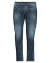 0/zero Construction Man Denim Pants Blue Size 32 Cotton, Elastane In Blue