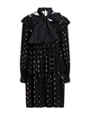 Frase Francesca Severi Woman Short Dress Black Size 6 Polyester In Black