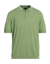 Emporio Armani Man Sweater Light Green Size Xxxl Cotton