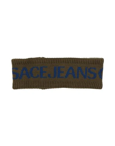 Versace Jeans Couture Man Hair Accessory Military Green Size - Acrylic, Wool