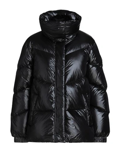 Woolrich Aliquippa Puffer Jacket Woman Down Jacket Black Size L Polyamide