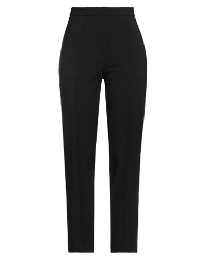 Alma Sanchez Woman Pants Black Size 6 Polyester, Elastane