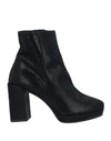Daniele Ancarani Woman Ankle Boots Black Size 9 Soft Leather In Black