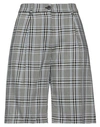 8pm Woman Shorts & Bermuda Shorts Light Grey Size S Viscose, Wool In Grey