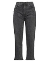 Replay Woman Jeans Black Size 30 Cotton, Elastane In Black
