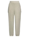 Seventy Sergio Tegon Woman Pants Sage Green Size 8 Viscose In Sage Green