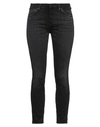 CYCLE CYCLE WOMAN JEANS BLACK SIZE 32 COTTON, RECYCLED POLYESTER, RECYCLED COTTON, MODAL, ELASTANE