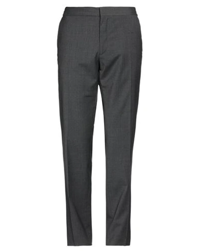 Sandro Man Pants Lead Size 30 Wool, Polyester, Elastane In Grey