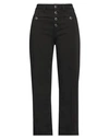 Liu •jo Woman Pants Black Size 25 Cotton, Elastane