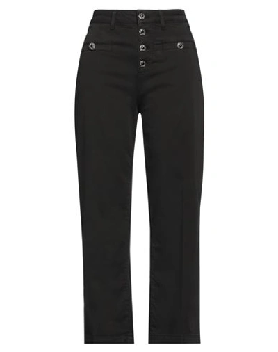 Liu •jo Woman Pants Black Size 32 Cotton, Elastane
