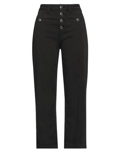Liu •jo Woman Pants Black Size 25 Cotton, Elastane
