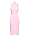 Mangano Woman Midi Dress Pink Size 8 Cotton