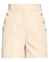 Vicolo Woman Shorts & Bermuda Shorts Beige Size S Polyester, Elastane