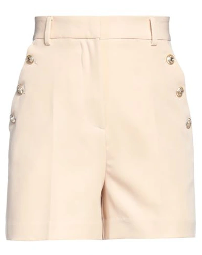 Vicolo Woman Shorts & Bermuda Shorts Beige Size S Polyester, Elastane In Beige