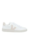 Veja Recife Man Sneakers White Size 5.5 Soft Leather In White