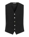 Futuro Man Vest Black Size 40 Virgin Wool In Black