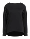 Rrd Woman T-shirt Black Size 6 Polyester, Elastane