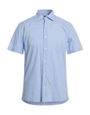 Liu •jo Man Man Shirt Light Blue Size L Cotton
