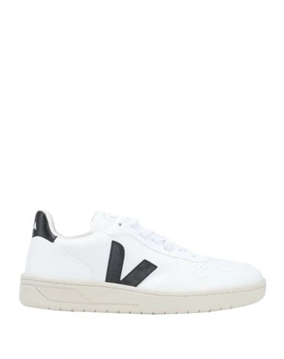 VEJA VEJA V-10 WOMAN SNEAKERS WHITE SIZE 7 SOFT LEATHER