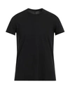 Rick Owens Man T-shirt Black Size S Cotton