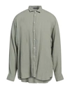 B.d.baggies B. D.baggies Man Shirt Sage Green Size 3xl Linen