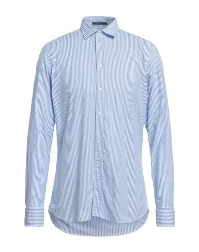 B.d.baggies B. D.baggies Man Shirt Light Blue Size 17 Cotton