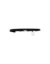 Msgm Woman Belt Black Size Onesize Polyester, Metal, Plastic In Black