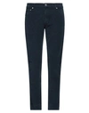 Daniele Alessandrini Homme Man Pants Midnight Blue Size 28 Cotton, Elastane