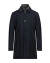 Paltò Man Coat Navy Blue Size 42 Polyester, Viscose