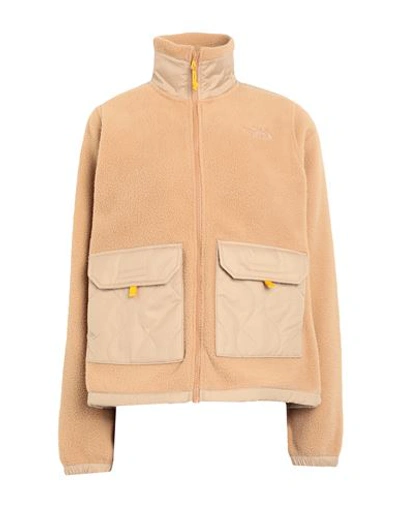 The North Face W Royal Arch Fz Jkt Woman Jacket Camel Size L Polyester In K1o Almond Butter/kh