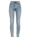 Eytys Woman Jeans Blue Size 28w-32l Cotton, Elastane In Blue
